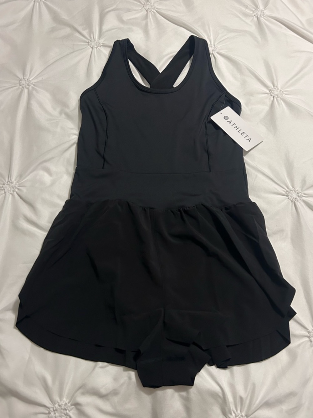 Athleta crossover runsie romper
